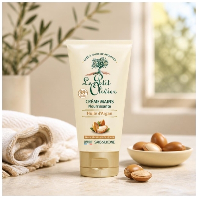 Le Petit Olivier Crème Mains Nourrissante Peaux Sèches à Très Sèches 75 ml