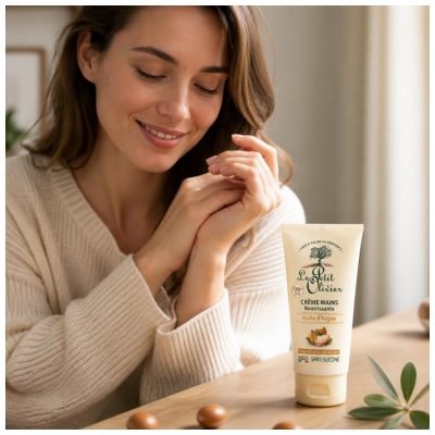 Le Petit Olivier Crème Mains Nourrissante Peaux Sèches à Très Sèches 75 ml