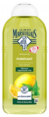 Le Petit Marseillais Shampoing Purifiant Ortie et Citron 300 ML