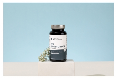 Novoma Fer Bisglycinate Immunité Énergie & Vitalité 90 Gélules