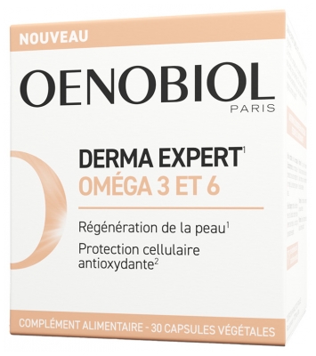 Oenobiol Derma Expert Oméga 3 et 6 30 Unités