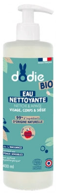 Dodie Eau Nettoyante Bio - Nettoie & Apaise - 400 ml