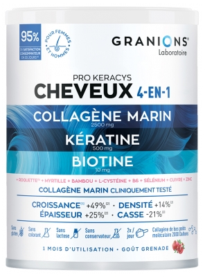 Granions Pro Keracys Cheveux 4en1 300 Grammes