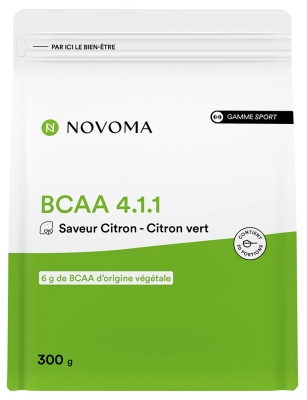 Novoma BCAA 4.1.1 Goût Citron - Citron Vert 300 g