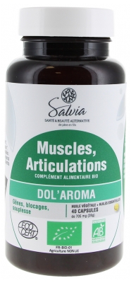 Salvia Nutrition Dol'Aroma Muscles Articulations Bio 40 Unités