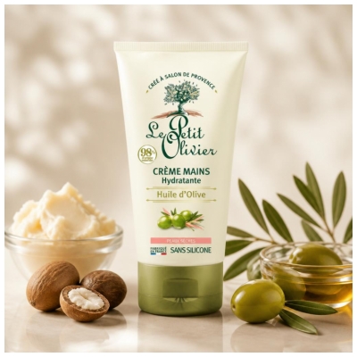 Le Petit Olivier Crème Mains Hydratante Peaux Sèches 75 ml
