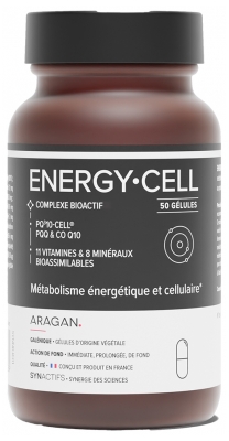 Aragan Synactifs EnergyCell 50 Unités