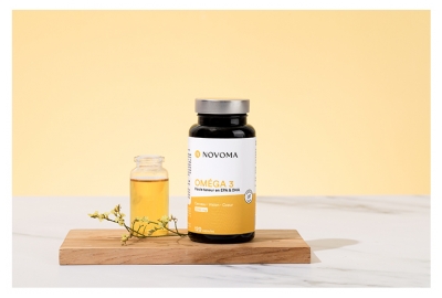 Novoma Oméga 3 Cerveau Vision & Coeur 120 Capsules