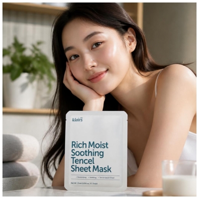 Klairs Rich Moist Soothing Tencel Sheet 1 Masque 25 ml