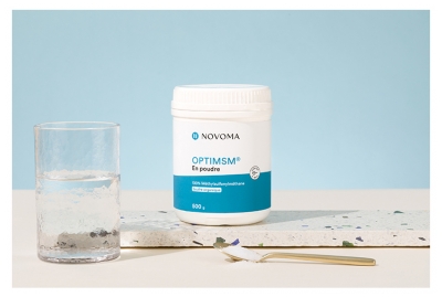 Novoma OptiMSM Soufre Organique en Poudre 500 g