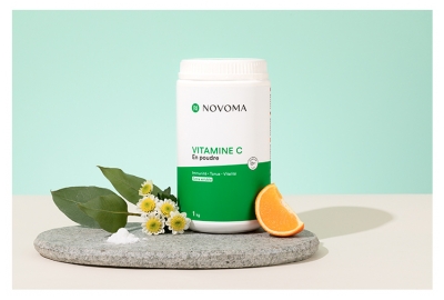 Novoma Vitamine C Immunité Tonus & Vitalité en Poudre 1 kg