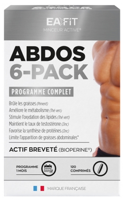 Complément Alimentaire Eafit Abdos 6-Pack 120 Comprimés