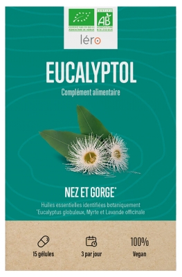 Léro Eucalyptol Bio 5 Jours 15 Gélules