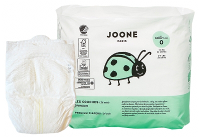Joone 24 Couches Taille 0 pour 1-3 kg