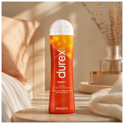 Durex Play Hot Gel Lubrifiant Stimulant Effet Chauffant 100 ml
