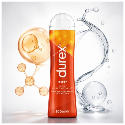 Durex Play Hot Gel Lubrifiant Stimulant Effet Chauffant 100 ml