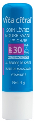 Vita Citral Lèvres Stick Nourrissant SPF30 4 gr