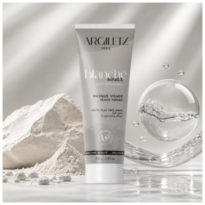 Argiletz Masque Argile Blanche Peaux Ternes 100 g