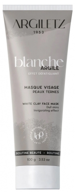 Argiletz Masque Argile Blanche Peaux Ternes 100 g