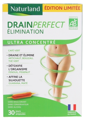 Naturland Drainperfect Élimination Bio 30 Unités
