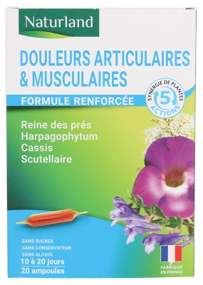 Naturland Douleurs Articulaires et Musculaires 20 Unités