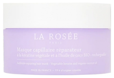 La Rosée Masque Capillaire Réparateur Tous Types de Cheveux Rechargeable 200 g