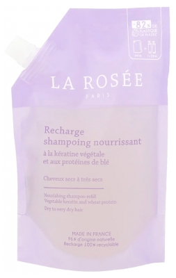 La Rosée Shampoing Nourrissant Cheveux Secs à Très Secs Recharge 400 ml