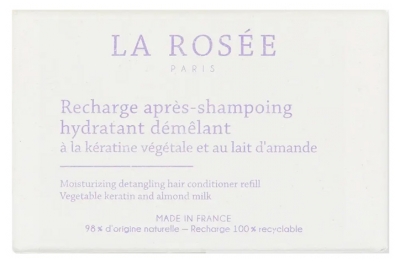 La Rosée Après-Shampoing Hydratant Démêlant Tous Types de Cheveux Recharge 200 g
