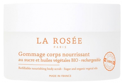 La Rosée Gommage Corps Nourrissant Sucre et Huiles Végétales 200 g