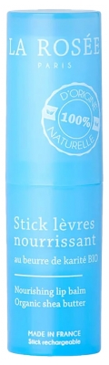 La Rosée Stick Lèvres Nourrissant Rechargeable au Beurre de Karité Bio