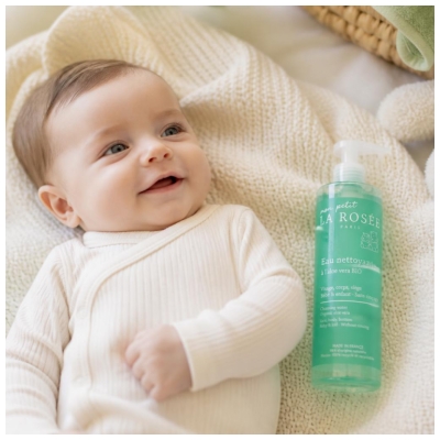 La Rosée Mon Petit Eau Nettoyante à l'Aloe Vera Bio Sans Rinçage 400 ml