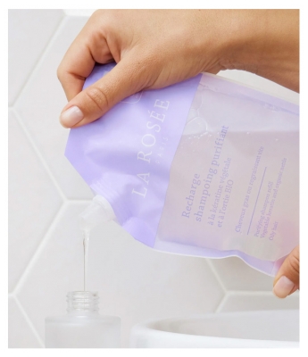 La Rosée Shampoing Purifiant Cheveux Gras Recharge 400 ml