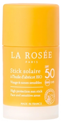 La Rosée Stick Solaire Spf50 à l'Huile d'Abricot Bio