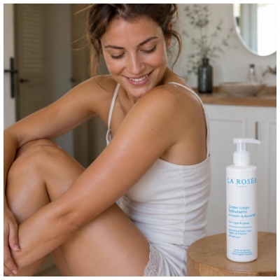 La Rosée Crème Corps Hydratante au Beurre de Karité Bio (400Ml)