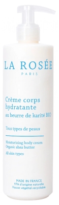 La Rosée Crème Corps Hydratante au Beurre de Karité Bio (400Ml)