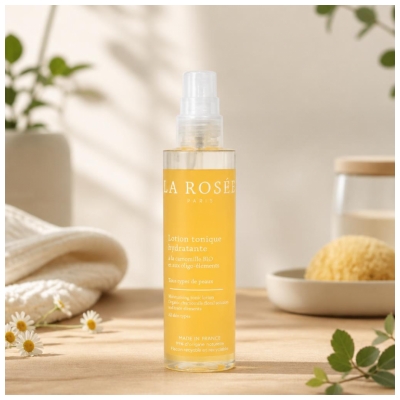 La Rosée Lotion Tonique Hydratante à la Camomille Bio et Aux Oligo-Éléments