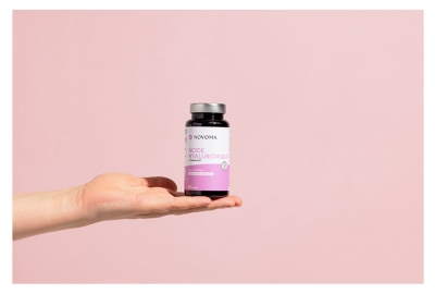 Novoma Acide Hyaluronique + Vitamine C Peau Anti-Âge 60 Gélules