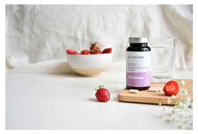 Novoma Acide Hyaluronique + Vitamine C Peau Anti-Âge 60 Gélules