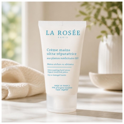 La Rosée Crème Mains Ultra-Réparatrice Aux Plantes Médicinales Bio