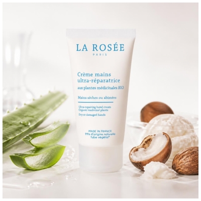 La Rosée Crème Mains Ultra-Réparatrice Aux Plantes Médicinales Bio