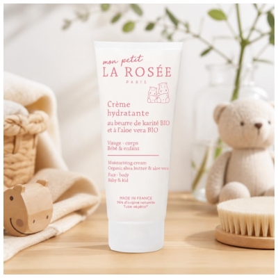 La Rosée Crème Hydratante au Beurre de Karité Bio et à l'Aloe Vera Bio