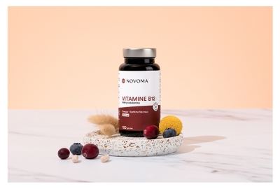 Novoma Vitamine B12 Énergie et Système Nerveux 120 Gélules