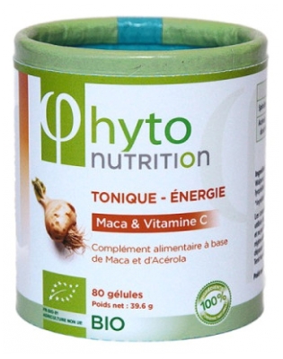 Flamant Vert Phyto Nutrition Tonique et Énergie Bio 80 Unités