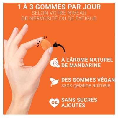Mag 2 Boost Énergie et Nervosité Magnésium 45 Gommes