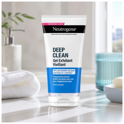 Neutrogena Deep Clean Exfoliant Vivifiant Gel 150 ml