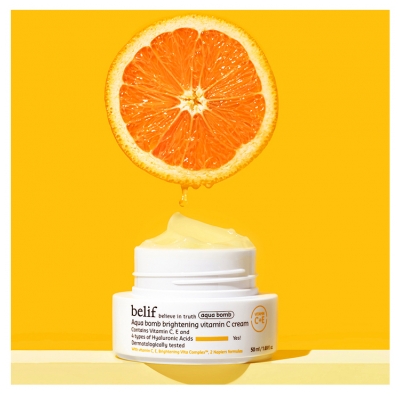 Belif Crème Vitamine C Illuminatrice Aqua Bomb 50 ml