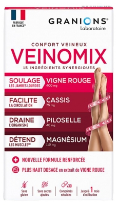 Granions Veinomix Confort Veineux 30 Comprimés