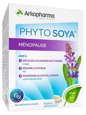 Arkopharma Phytosoya 35 mg + Sauge - 180 Gel.