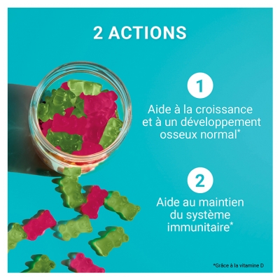 Mag 2 Kids Croissance et Immunité Magnésium 30 Gommes