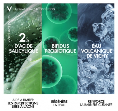 Vichy Normaderm Phytosolution Gel Purifiant Intense Peaux Acnéiques 200 ml